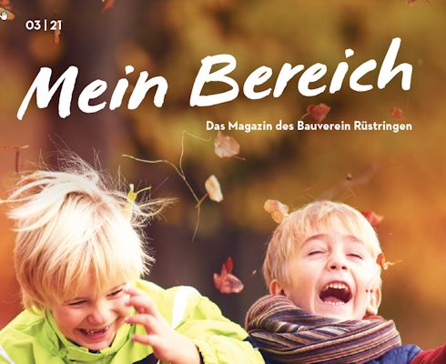 Mein Bereich – Magazin Ausgabe 03 21 - Bauverein Rüstringen
