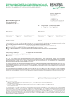 Freistellungsauftrag