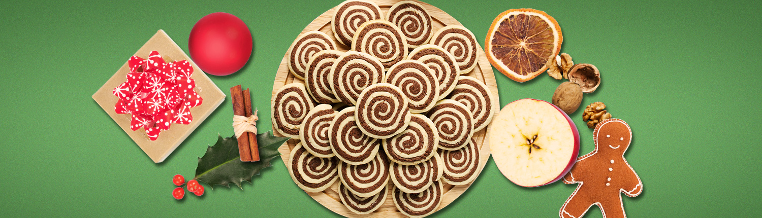 Selbstgebackene Weihnachtsplätzchen