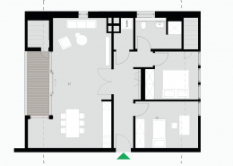 3 Zimmerwohnung Altbau - Typ D - Siebethsburg Wilhelmshaven