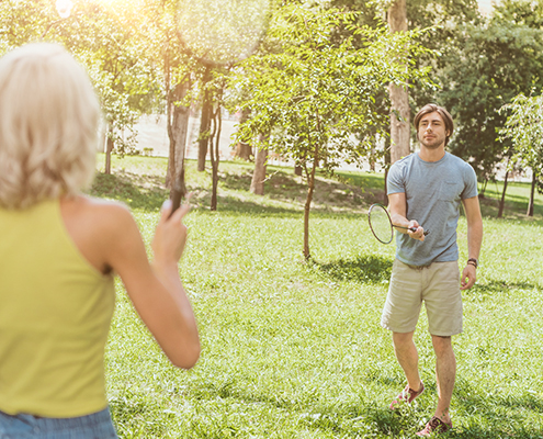 Freizeit im grünen Siebethsburg