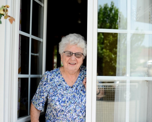 Gespräche am Fenster