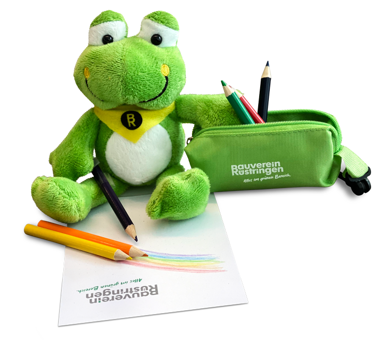 Starterpaket Starterpaket bestehend aus einem Stofftier und Schulzubehör