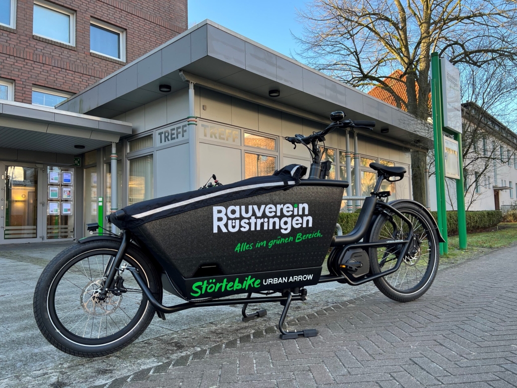 Bauverein Rüstringen jetzt das Störtebike ausleihen