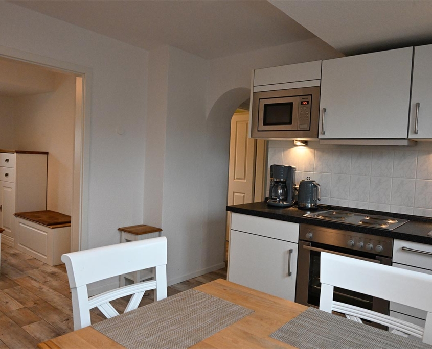 Kochnische und Essbereich