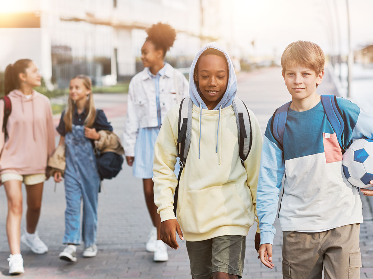 Gruppe von Kindern