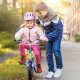 Kinder beim Fahrradfahren